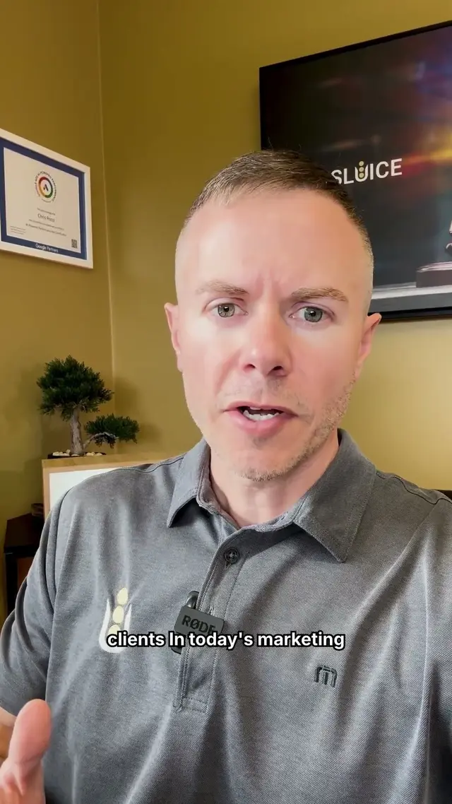 Chris Rossi of Attorney Sluice on camera explaining how a Texas estate planning attorney got 100+ leads at $30 each with Meta video ads