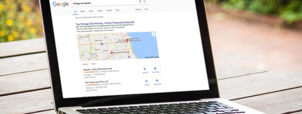 how lawyers can get found on Google