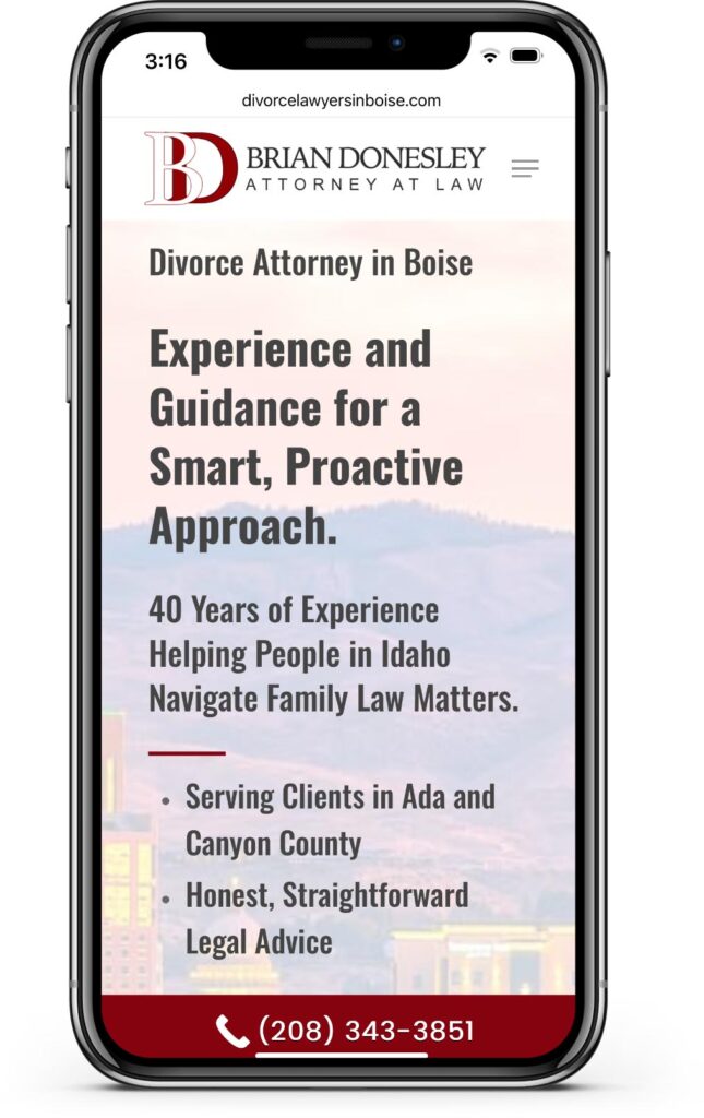 Family-Lawyer-Mobile-website-on-iphone-example