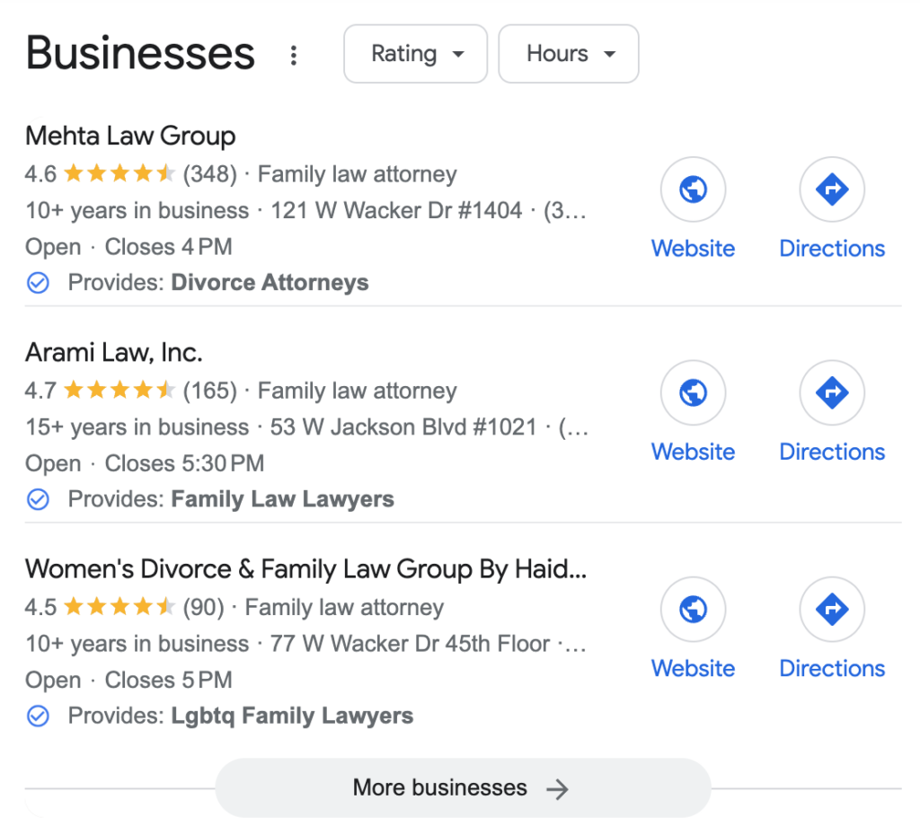 family-lawyer-chicago-google-reviews